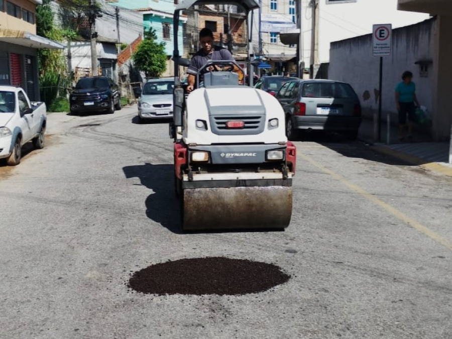  Teresópolis avança com a operação tapa-buracos no São Pedro